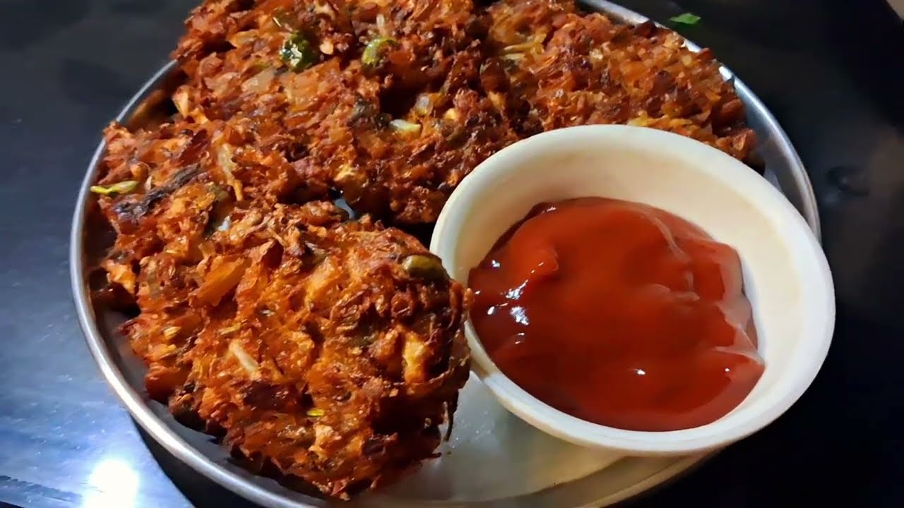 गरमागरम कोबीची भजी एकदा खातील तर पुन्हा पुन्हा बनवतील लहानांपासून मोठ्यांपर्यंत  आवडता 