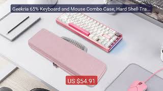 Geekria 65% Keyboard and Mouse Combo Case, Hard Shell Travel ... — Amazing Value 2026 | Must Have!