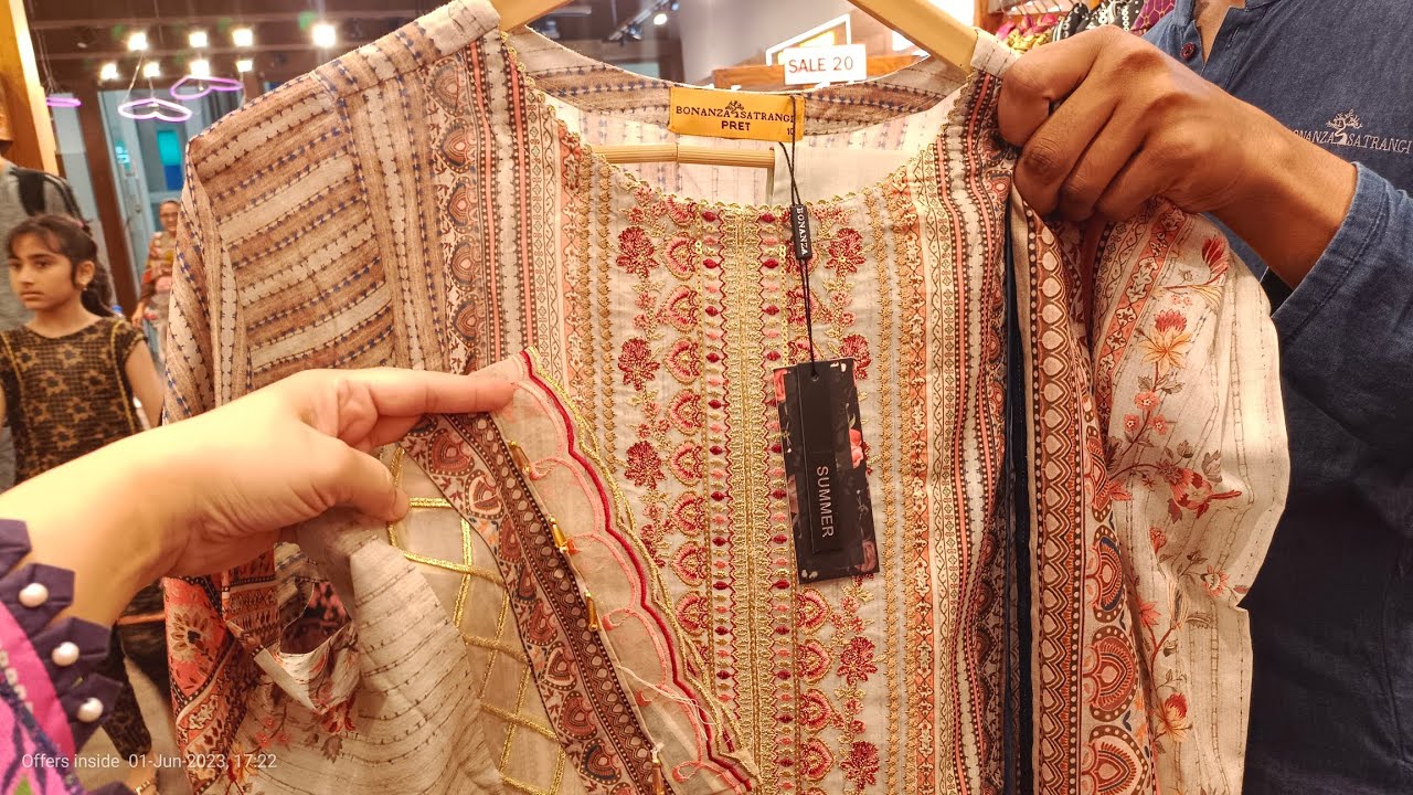 Bonanza Satrangi Sale 2023 | Flat 20 Off | Bonanza Summer lawn Collection Sale 2023