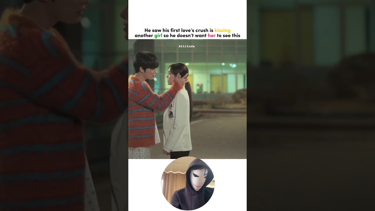 He doesn’t want his first love to see her crush kissing with another girl | Bad Memory Eraser#kdrama