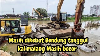 Download Lagu KERJA KERAS BENDUNG TANGGUL JEBOL KALI MALANG MASIH BOCOR❗️#kdm  MP3