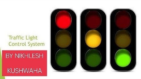 traffic light control system through delta plc