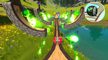 Super Rolling Balls Balance 3D Gameplay 💥 Naftrix Gaming Game 83 Android iOS