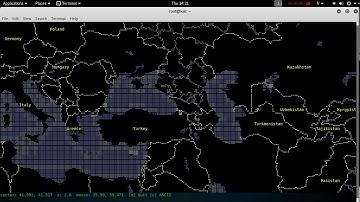MapSCII: The Whole World In Your Console | on Kali Linux 2017.2