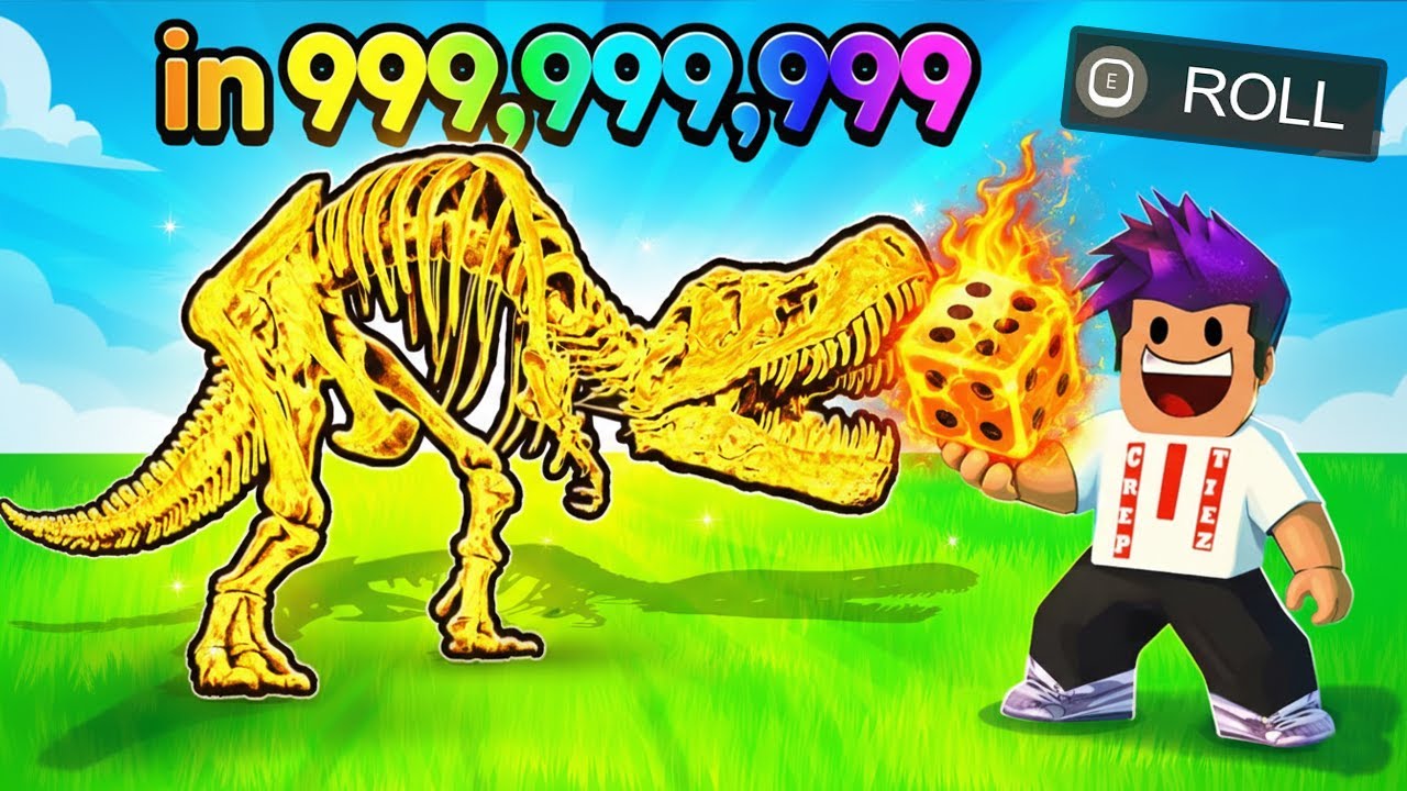 من رول حظ 1% الى رول حظ 9999999% في لعبة roblox !!🎲