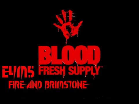 Blood: Fresh Supply лого. Blood 1997 logo.