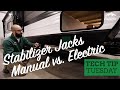 RV Stabilizer Jacks: Manual vs. Electric | Country Camper