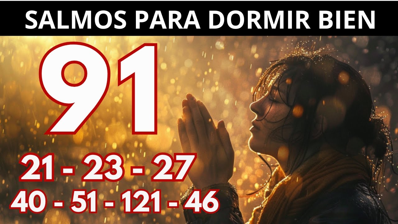 Oración de la Noche con Salmos para Dormir en Paz y Seguridad - YouTube