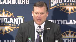 2016 SLC Tournament | SFA vs HBU Postgame