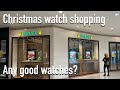 Rolex  watch shopping -  can we find some nice watches for Christmas? What is available?