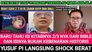 Yusuf Pi's Moments of Deep Shock After Debating \u0026 Finding Out About Mun'im Sirry's Material on th...