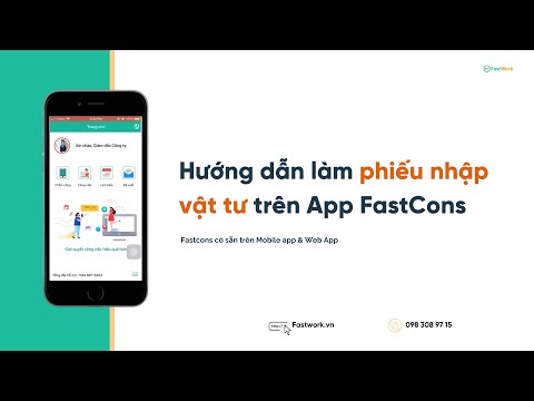Video Hướng dẫn làm phiếu nhập vật tư trên Mobile App... - youtube