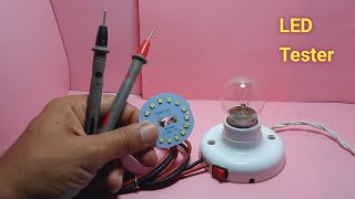 افضل طريقة لصنع جهاز فحص ليدات شاشات العرض  LED Tester home made