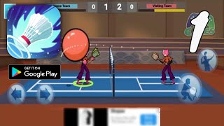 Super Badminton Gameplay Walkthrough Part 1 - Amater 1 ~ 3 (Android) screenshot 4