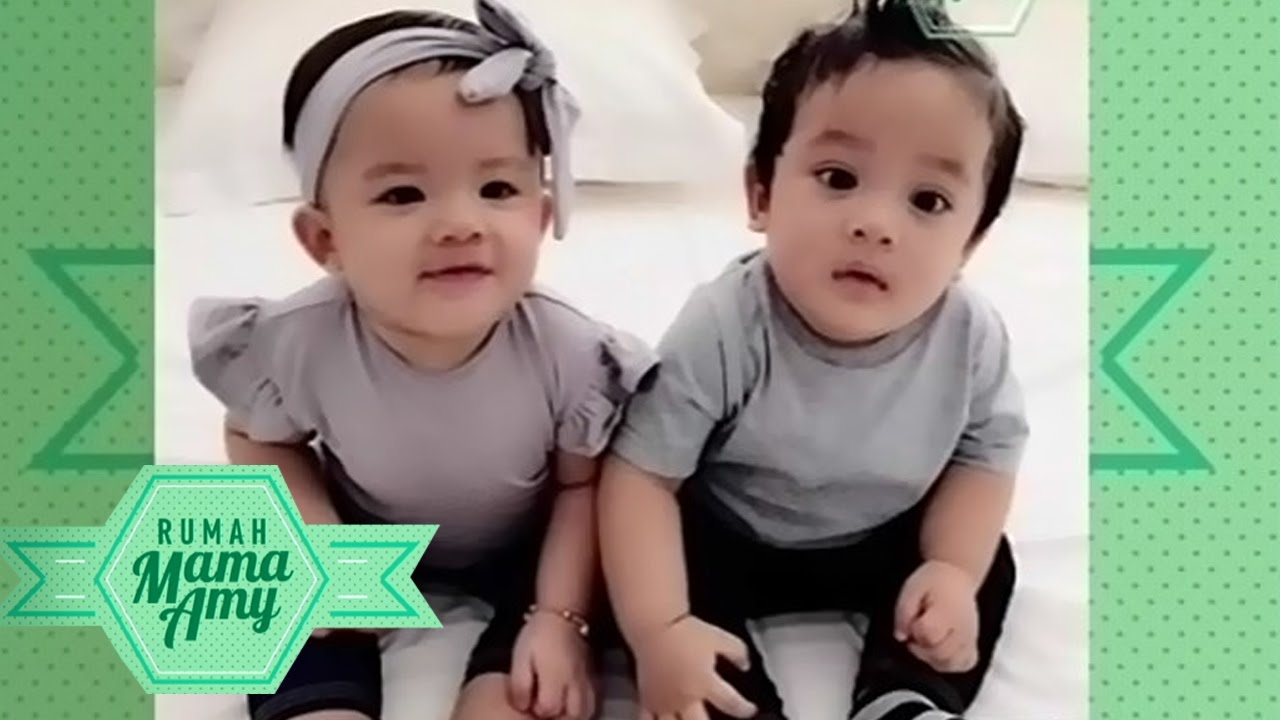 Lucu Banget Anak Kembar Jonathan Frizzy Main Di Rumah Mama Amy