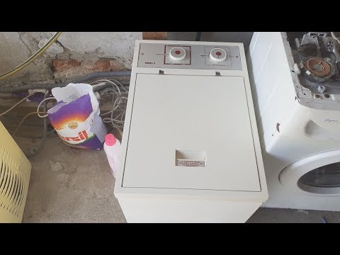 Mosás Evrika 3 félautomata mosógéppel - YouTube