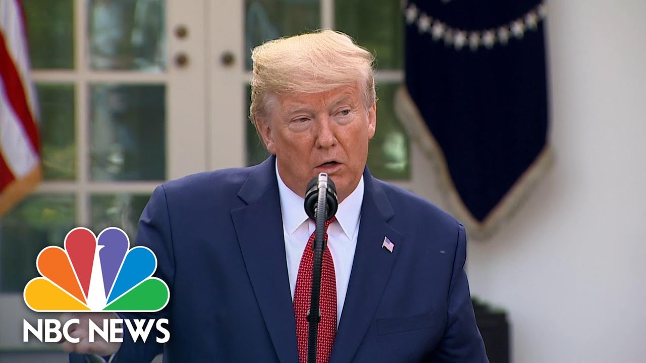 Trump: Coronavirus ‘Peak Death Rate’ To Hit In Two Weeks | NBC News