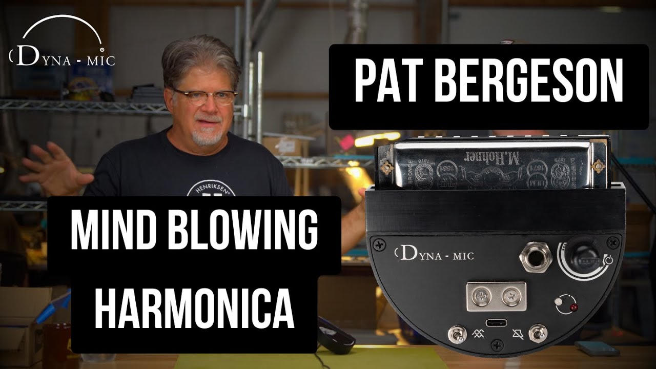 Meet Pat Bergeson: Peter Frampton’s Harmonica Player Using a Modern Harmonica Microphone