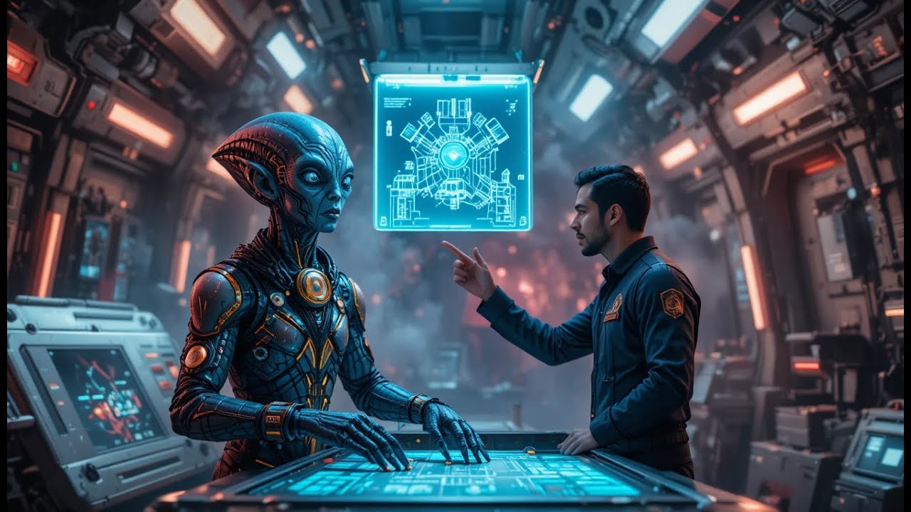 The Gravity Storm Hit the Station — The Human Said 