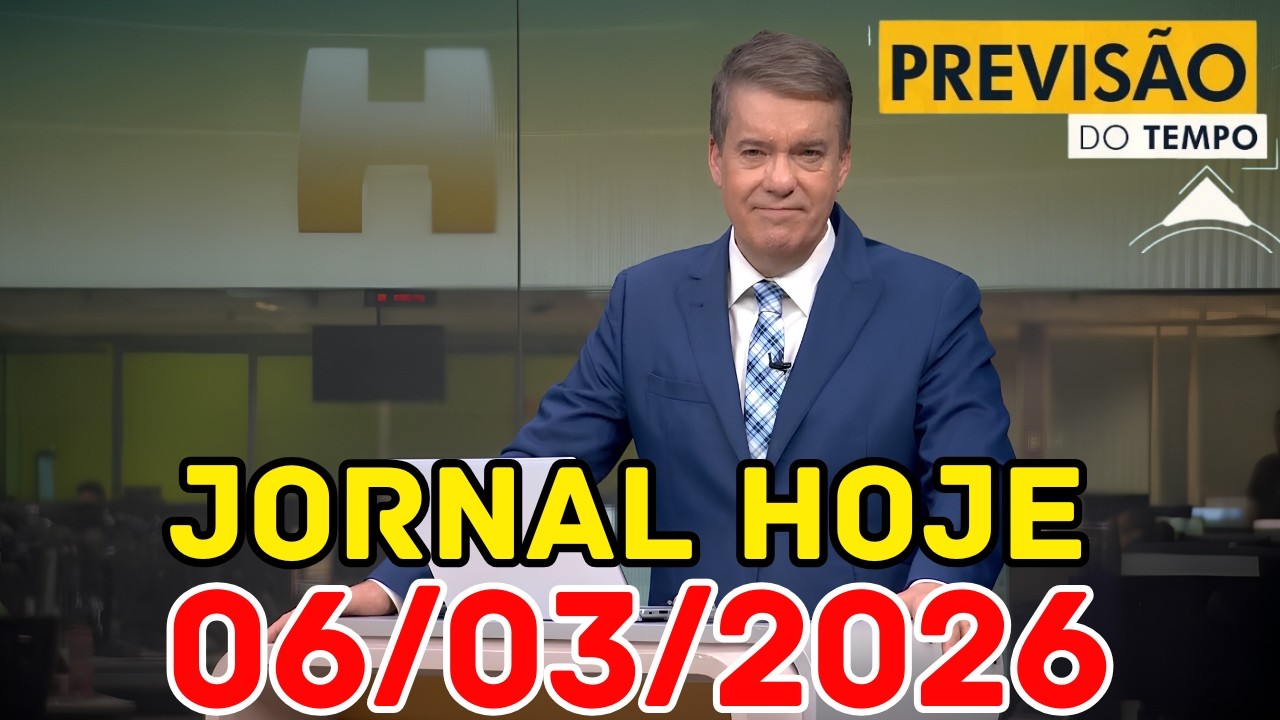 CHUVA NO SUDESTE: Temporais isolados atingem de MG a SP | Previsão do Tempo Jornal Hoje 06/03