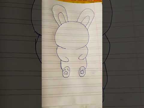 رسم ارنب كيوت و سهل 