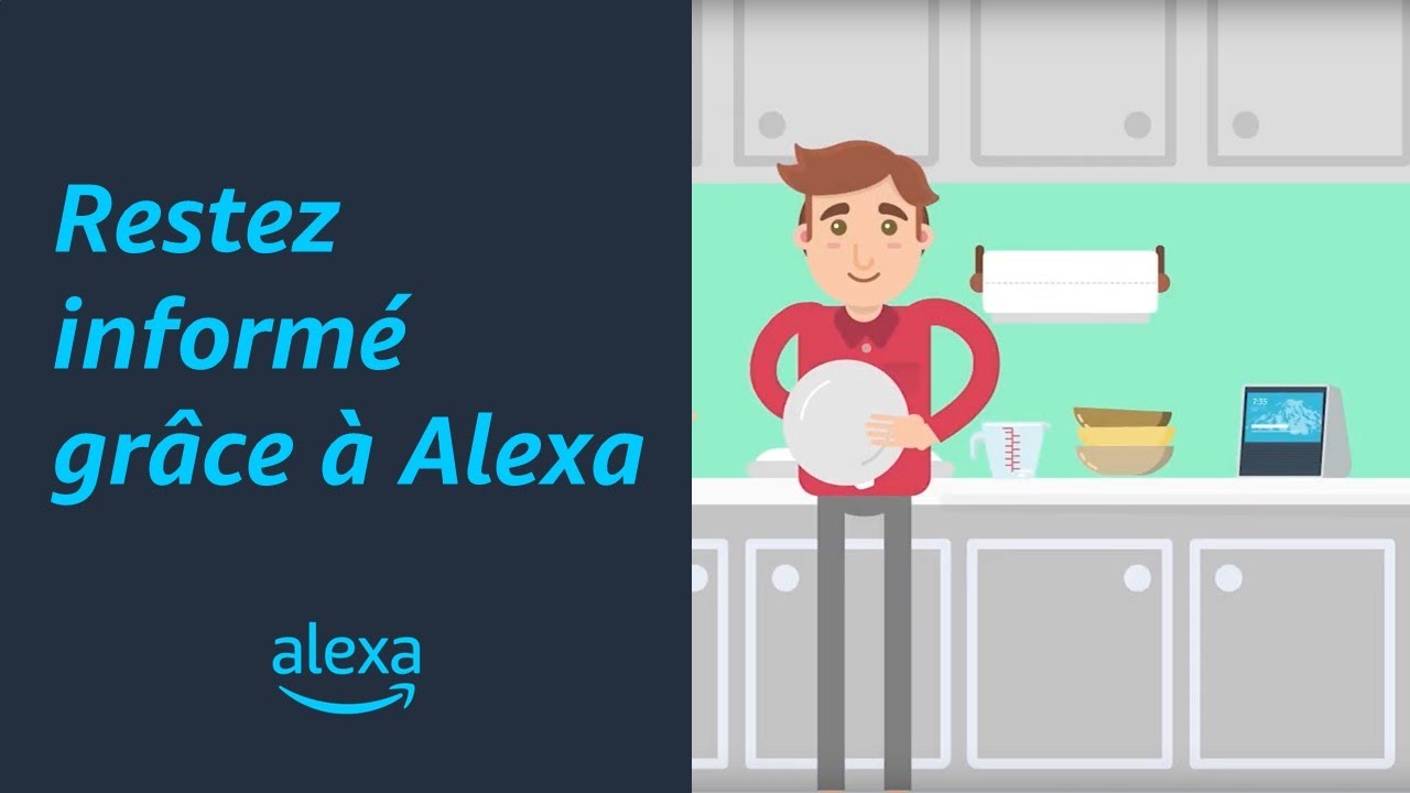 Alexa au Canada : Restez informé grâce à Alexa