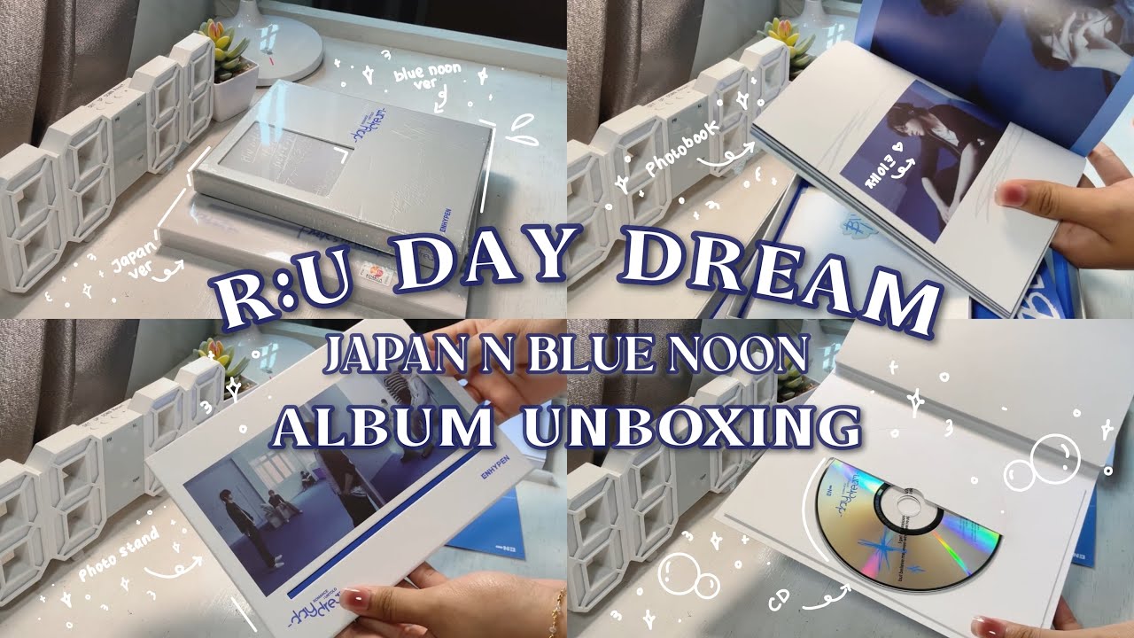 ENHYPEN ROMANCE UNTOLD ALBUM UNBOXING || BLUE NOON N JAPAN VER ||☁️💫
