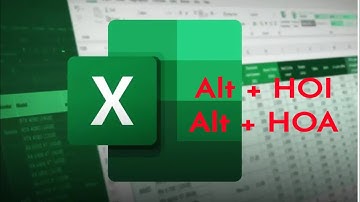 How to AUTOFIT your data Using a Key Board SHORTCUT  Alt + HOI & Alt + HOA