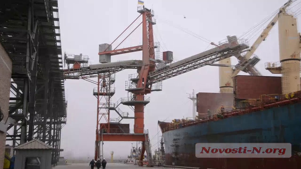 Видео "Новости-N": Портовый оператор "ЕВТ Грейн" (Николаев)