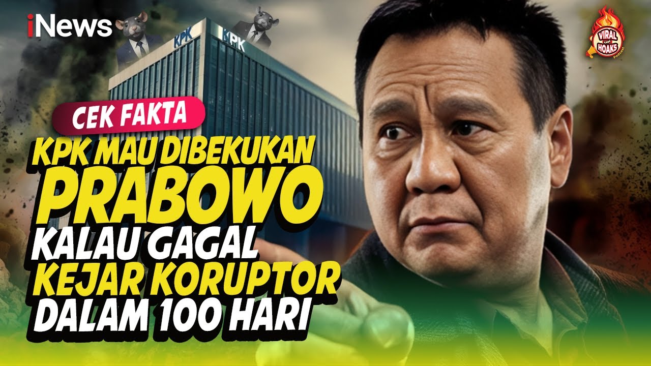 Cek Fakta, Benarkah KPK Mau Dibekukan Presiden Prabowo?