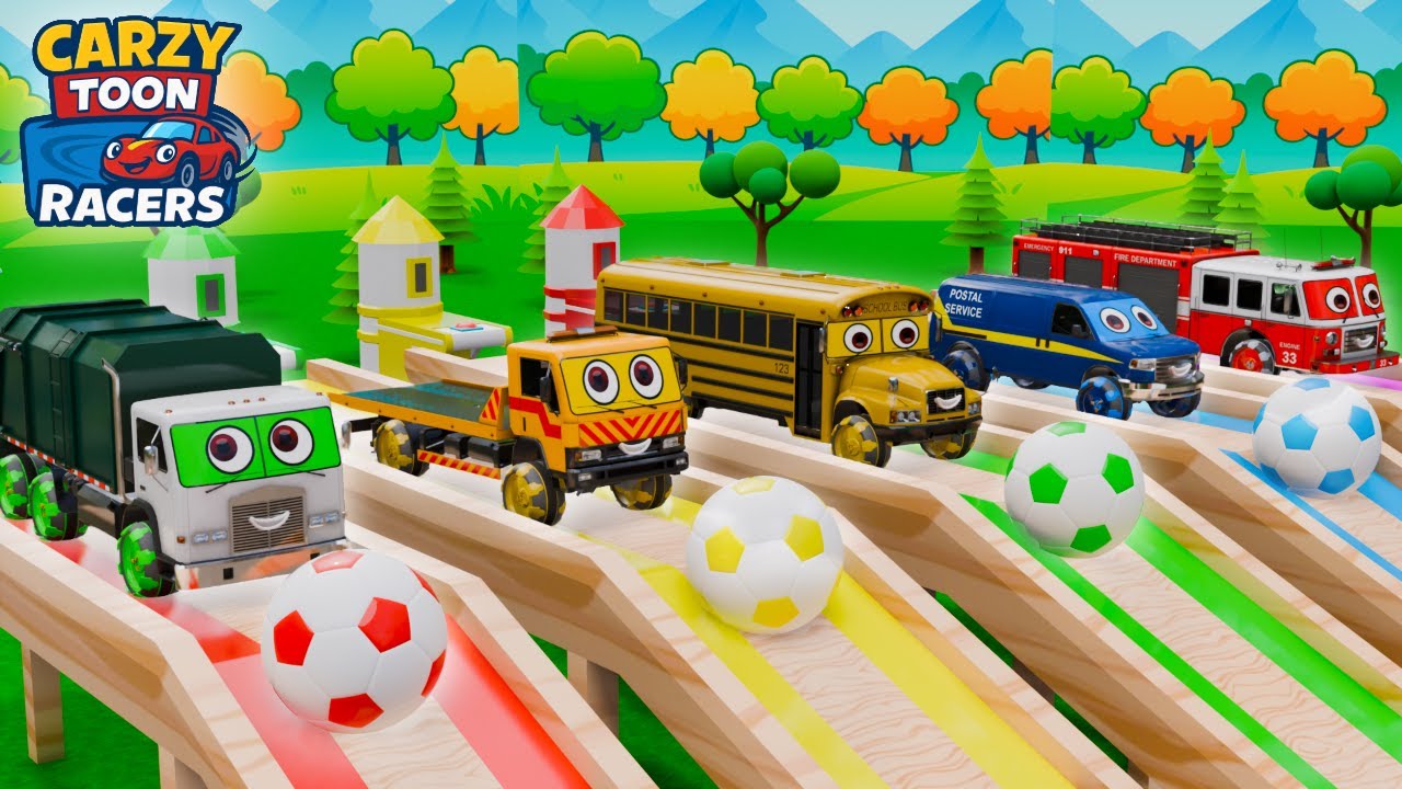 Learning Colours With Colourful Cars 🌈🚗 | Fun 3D Animation for Kids 