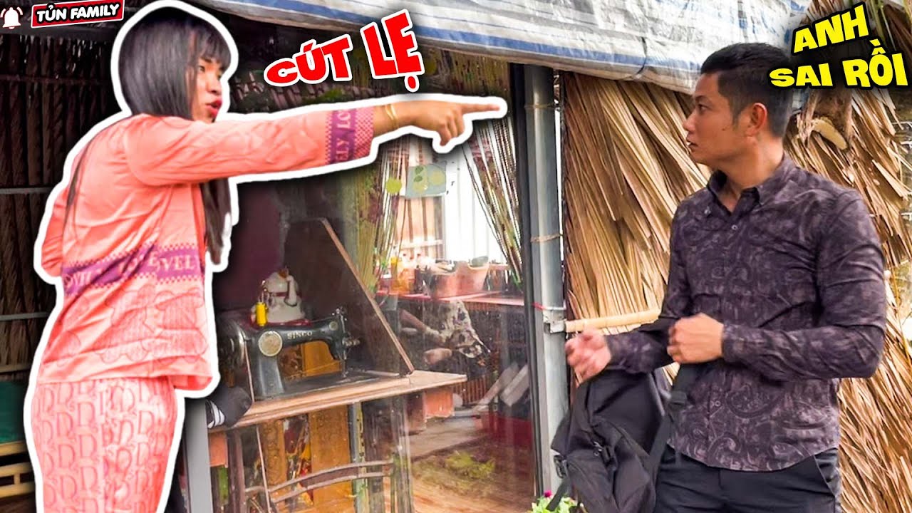 Cãi Nhau Tới Bến, Thúy Liễu Tức Tưởi Nhìn Chồng Xách Đồ Bỏ Đi - Tủn Family