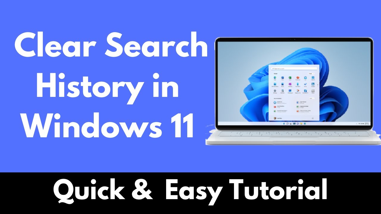 How To Clear Search History In Windows 11 YouTube How To Clear Search History In Windows 11 YouTube