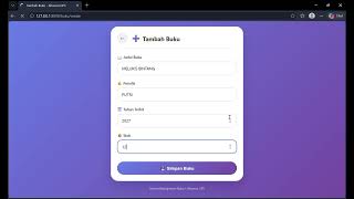 UTS PEMOGRAMAN WEB II (Demo Sistem CRUD)