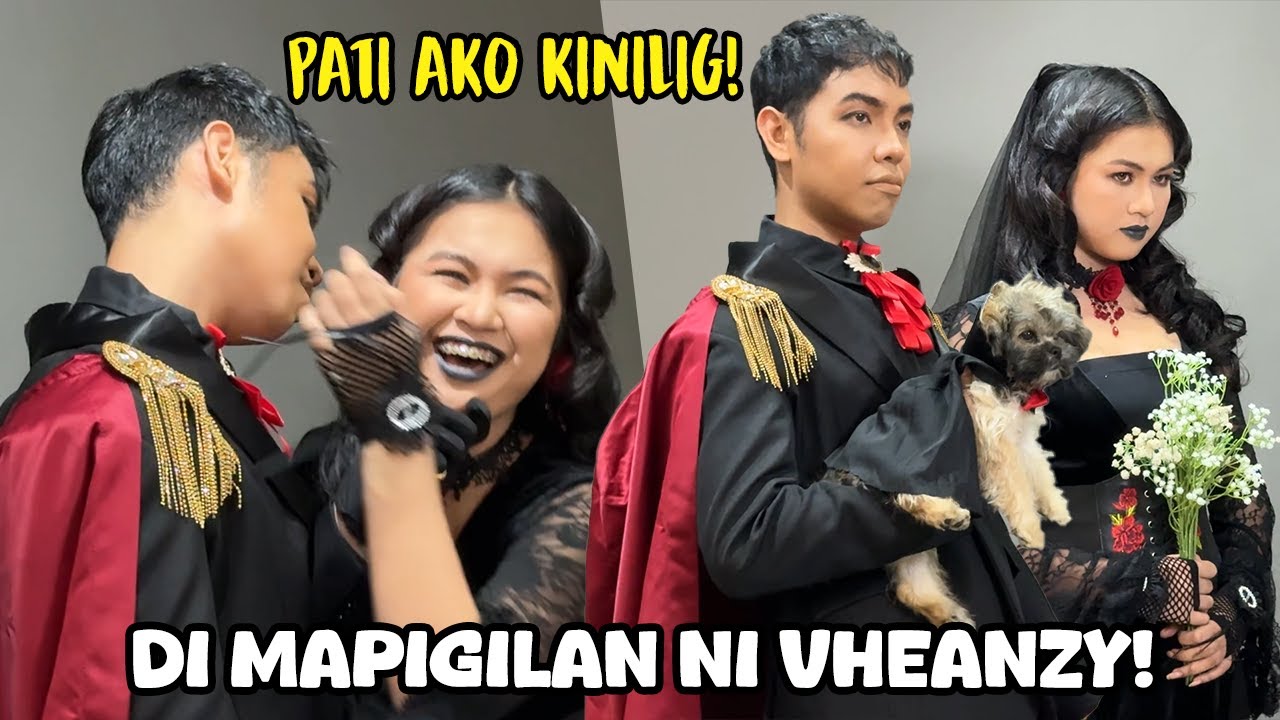 KAKAIBANG TEMA NG PHOTOSHOOT ITO NG EDZY! VHEANZY, DI MAPIGILANG KILIGIN! | Jacq Tapia