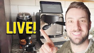 Going LIVE with the Decent Espresso Machine! - March 2021