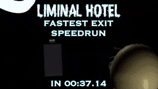 VRChat (Meta Quest Port) - Liminal Hotel Fastest Exit Speedrun In 00:37.14