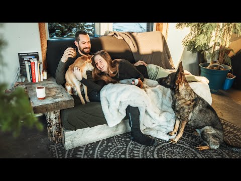 DIY COUCH - Building Our Own Furniture | Life Off Grid w/ @Wild We Roam ‼️