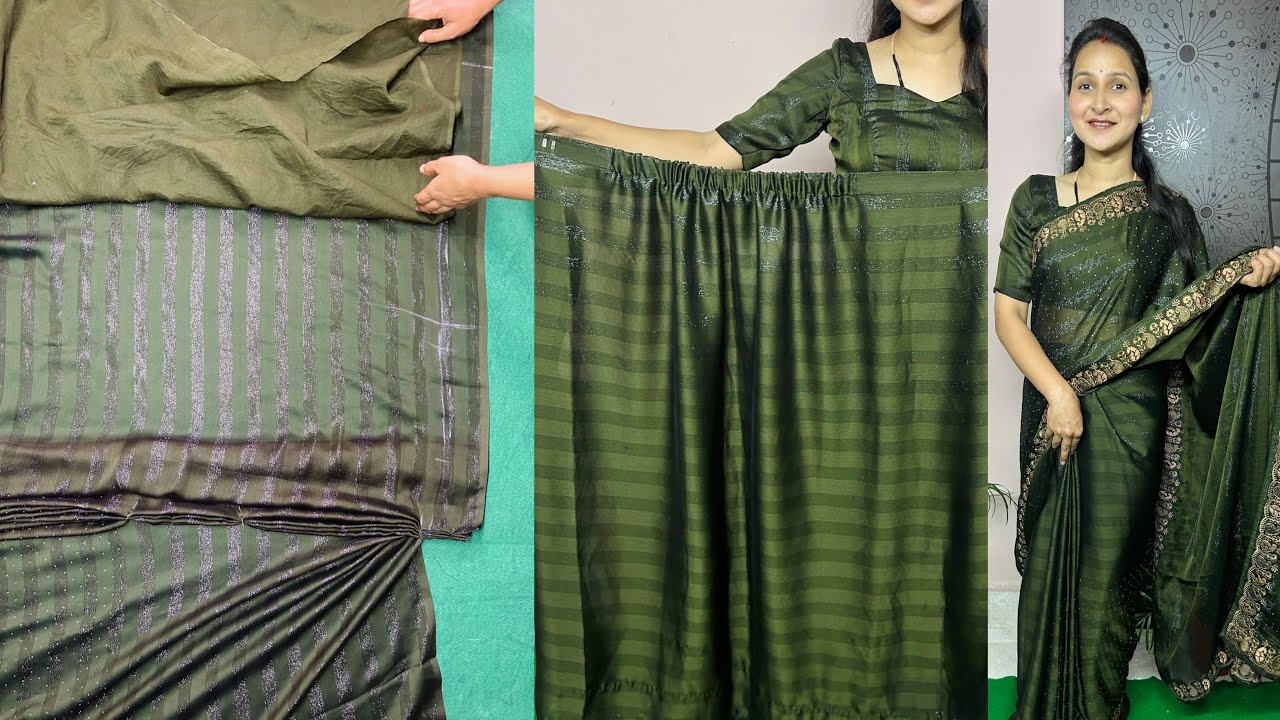 Ready To Wear Saree || Full Detailed Tutorial || In Hindi || By Priyanka !!