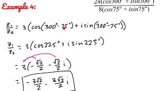 Trigonometric Form of Complex Numbers