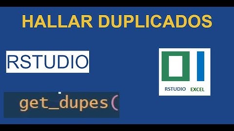Hallar Duplicados en RSTUDIO