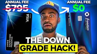 HUGE Credit Card Hack That Nobody is Talking about! (The Down Grade Hack!)