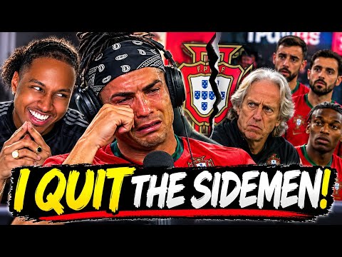 🚨RONALDO WALKS OUT OF PORTUGAL CAMP?! JORGE JESUS ROW EXPLODES!
