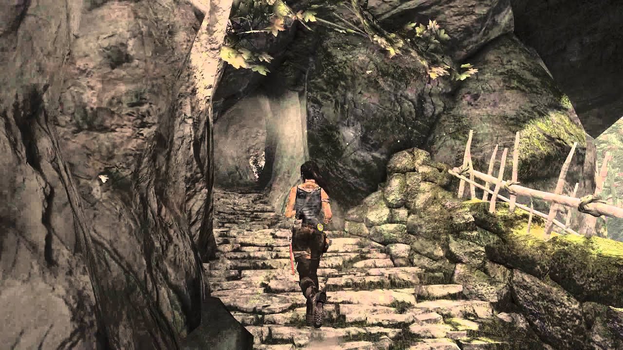 Tomb Raider -  Lara Croft Slide