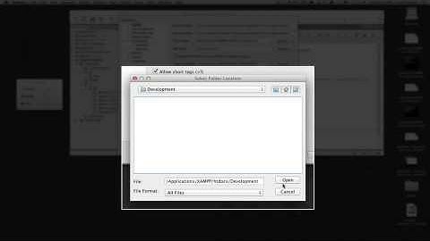 Changing a NetBeans (7.2.1) Project Configuration to use a Local Web Server [OS X Version]