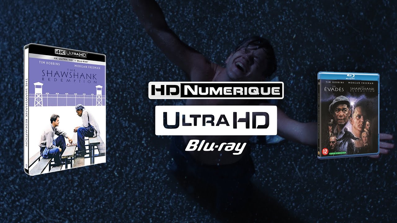 Download The Shawshank Redemption (Les Évadés) : Comparatif 4K Ultra HD vs Blu-ray
