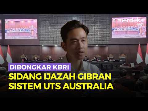 Terungkap di Sidang Ijazah Gibran, Atase KBRI Canberra Bongkar Sistem Pendidikan UTS Australia