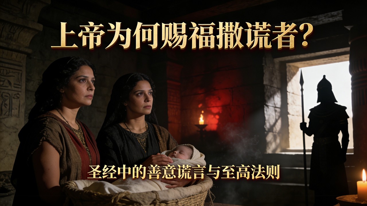 上帝竟然賜福「撒謊者」？破解聖經最受爭議的道德難題！ #聖經難題 #善意的謊言 #出埃及記 #喇合