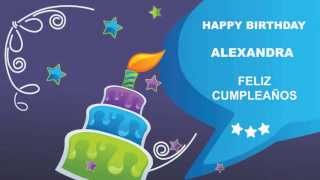 Alexandra - Card Tarjeta - Happy Birthday