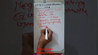 UpTet upper primary Exam pattern 2026 and Syllabus